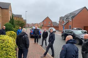 Conservative MP Lee Anderson has urged housing developers Persimmon Homes to fix problems on Owston Road in Annesley.