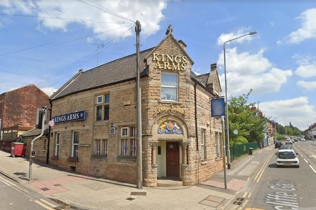The Kings Arms, on Ratcliffe Gate, was given a food hygience score of three, generally satisfactory, following an inspection on February 8.