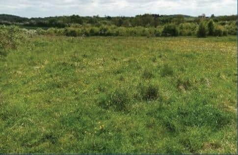 The site proposed for 160 new homes is east of Rotherham Road, New Houghton (photo: Bolsover District Council/North Country Homes)