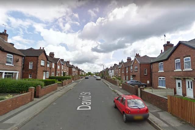 Officers were called to an address in David Lane in Kirkby.