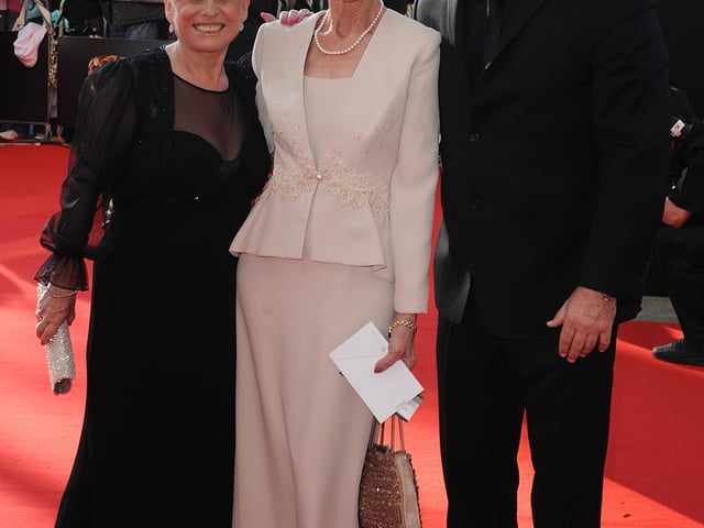 Barbara Windsor, June Brown and Ross Kemp arriving for the 2009 British Academy Film Awards at the Royal Opera House in Covent Garden, central London in 2009.