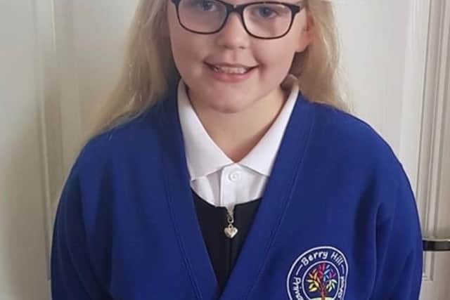 Evie Miny, 10, winner of ATTFE writing contest
