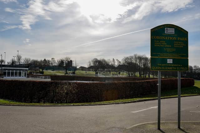 The victim was walking through Coronation Park in Eastwood