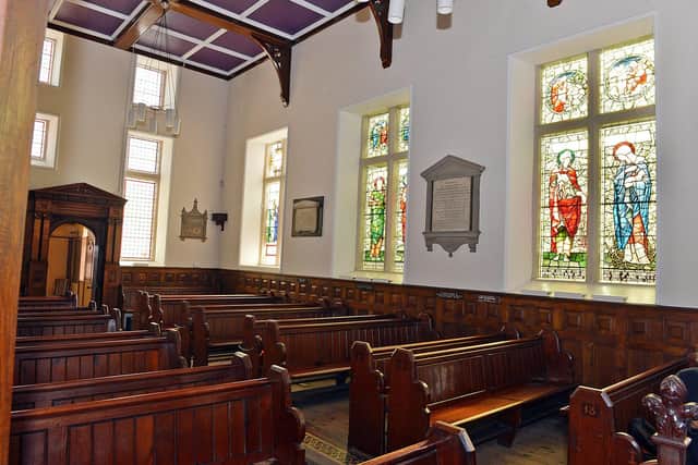 Inside the beautiful Old Meeting House Unitarian Chapel in Mansfield, which dates back to 1702 and is the oldest non-conformist place of worship in Nottinghamshire. (PHOTO BY: Brian Eyre/Chad)