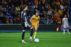 Mansfield Town forward Michael Smith during the Sky Bet League 1 match v Oxford Utd FC at the One Call Stadium, 15 Oct 2026, Photo credit Chris & Jeanette Holloway / The Bigger Picture.media