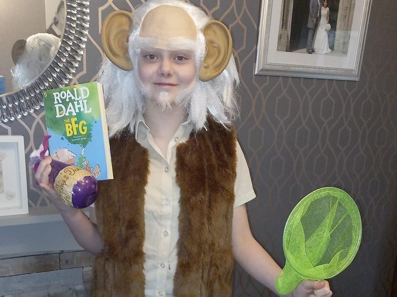 Lacey aged 11, BFG.