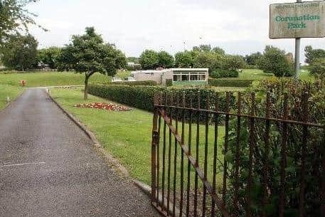 Coronation Park in Eastwood. 