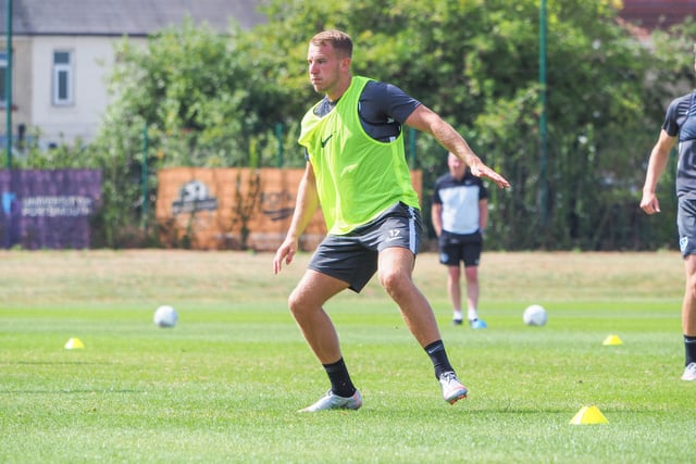 Bryn Morris is back again after emerging as a shock starter in both of Pompey's play-off games against Oxford last month.  Picture: Habibur Rahman