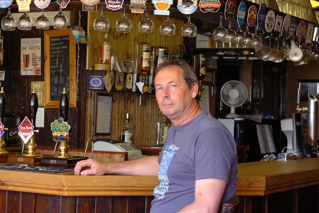 Steve Bell, landlord of the Fishermans Arms on the Headland, announced in 2018 that he was competing in the Great North Run despite recovering from a heart attack.
