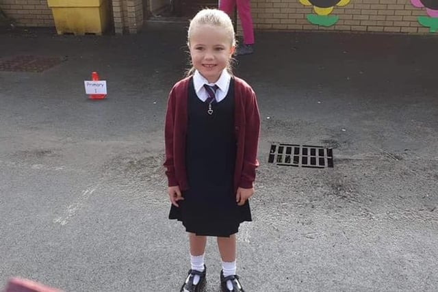 Ella is going into primary one.