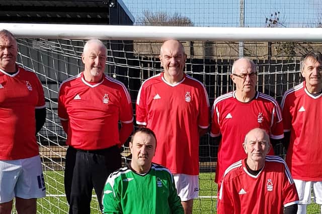 Mansfield's team pictured at the tournament in Worksop.