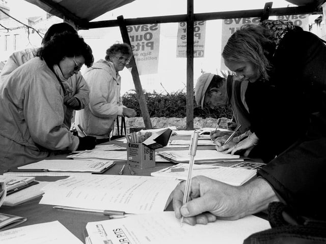 Thousands signed the Chad's petition against the pit closures.