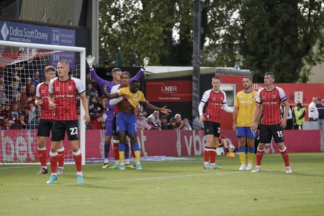 Lincoln City picked Mansfield Town off to claim a 4-1 win.