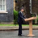 Photo by James Veysey/Shutterstock British Prime Minister Rishi Sunak announces a General Election in Downing Street, London, UK - May 22, 2024.