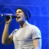 Max George performed at Meadowhall Lights Switch On in 2018. Photo by Steve Ellis.