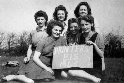 Illingsworth Staff in 1944.