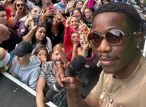Tinchy Stryder is coming to Mansfield town for Christmas light switch on event. Photo by Anthony Smith.