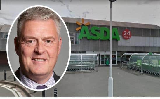 Ashfield MP Lee Anderson, who had been slammed by council politicians for wading into ASDA over social distancing.