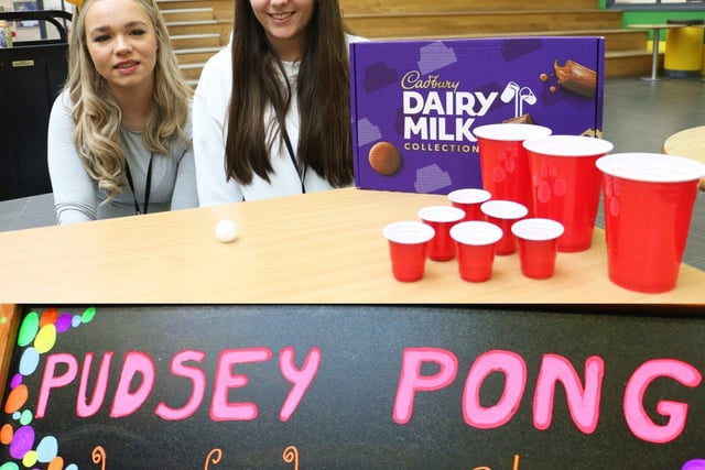 Pudsey Pong ping pong challenge tested dexterity