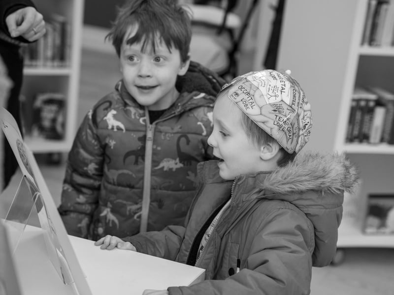 A short child-friendly introduction to the brain forms a fascinating, free workshop at Blidworth Library tomorrow (Thursday, 11 am to 12 midday) as part of the Nottinghamshire Festival Of Science And Curiosity. Suitable for youngsters aged seven and over, 'A Journey Into The Brain's Wonderland' teaches how the brain transmits feelings of happiness, reward, stress and fear.