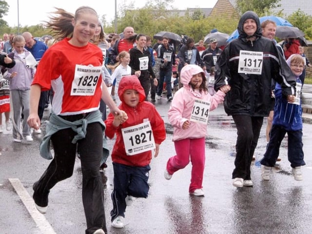The 2008 fun run.