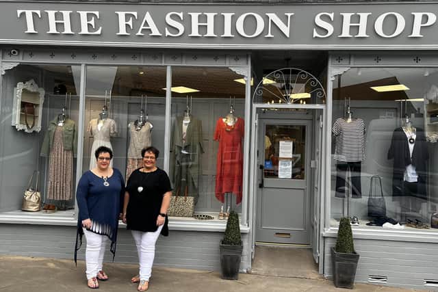 Mandy Wilson and Bev Lilley have re-opened The Fashion Shop in a new, bigger premises in Market Warsop