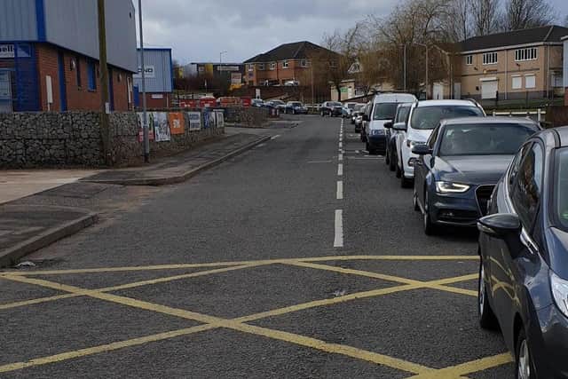 Residents say Mansfield's recycling centre at the busy Kestral Park, off Hermitage Lane, is too small, in an unsuitable location and needs to be upgraded or replaced. Photo: Bill Taylor.