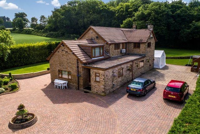 This four bedroom detached house is spacious throughout and has gardens with lawns and pond. Marketed by William H Brown, 01246 920858.
