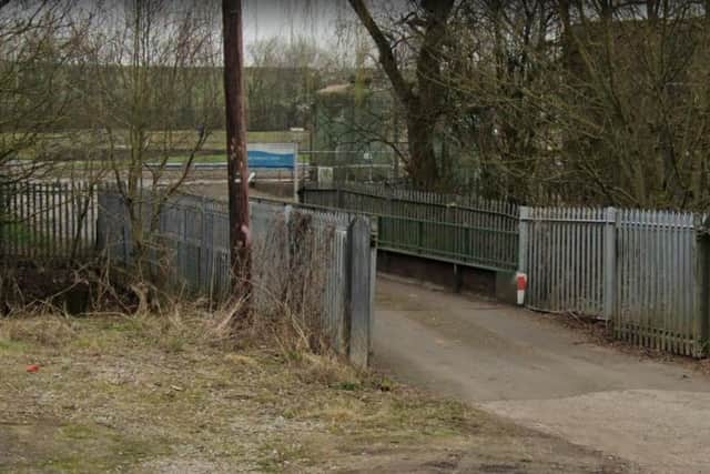 Pinxton Sewage Treatment Works, Alexander Terrace, Pinxton.