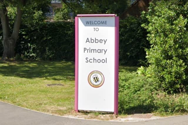 Abbey Primary School in Forest Town has been described as 'aspirational and welcoming' by Ofsted. Photo: Google
