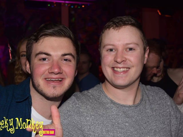 Smiling for the camera