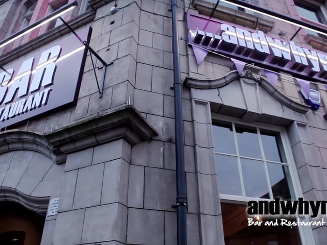 Andwhynot Bar & Restaurant was suggested as a great place for pizza. Located at 62 Leeming Street, Mansfield.