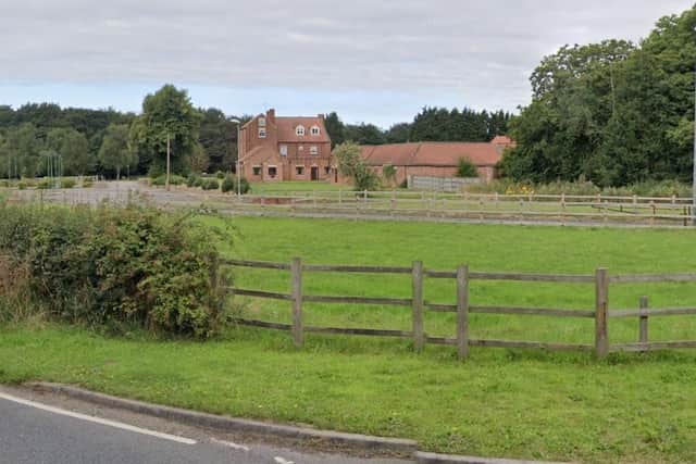 The former Redbrick House hotel in Warsop, which is the subject of a planning application.
