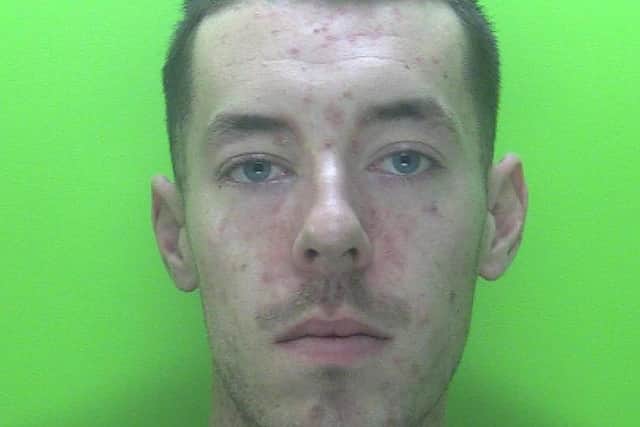 Daniel Bonser was jailed for two years for the attacks.