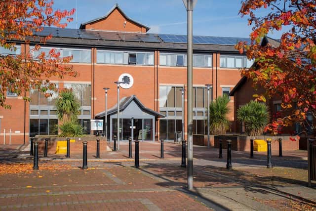 Ashfield Council's headquarters on Urban Road, Kirkby.