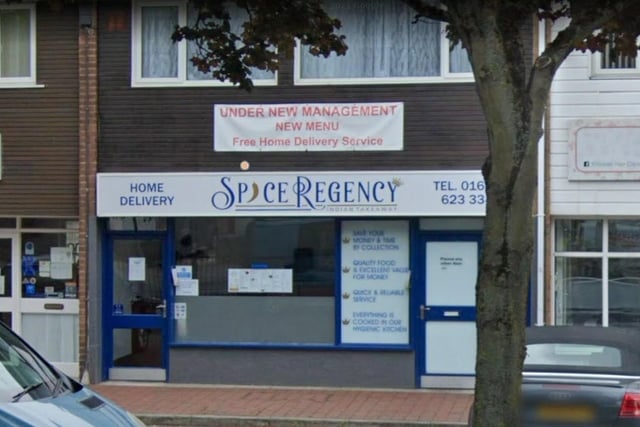Spice Regency, 159 Mansfield Road, Clipstone, has a 4.8/5 rating based on 100 reviews