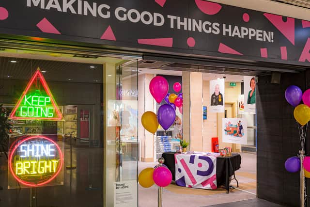 Step in to a pop-up gallery in the former Ernest Jones jewellery shop