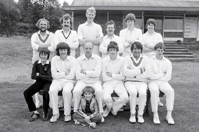 Mansfield Colliery Cricket Club 1981.