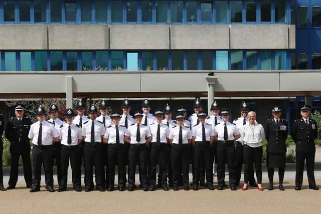 Nineteen PCs have been sworn in at Nottinghamshire Police