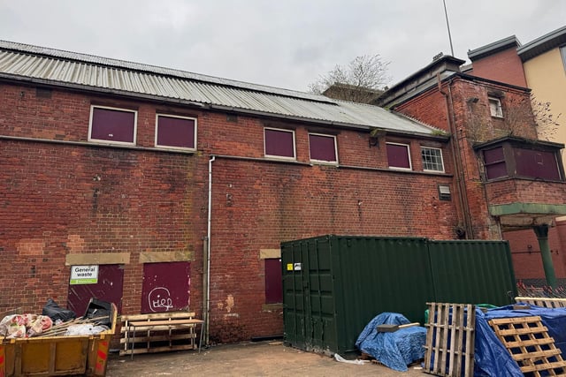 Demolition project creates extra space for construction students