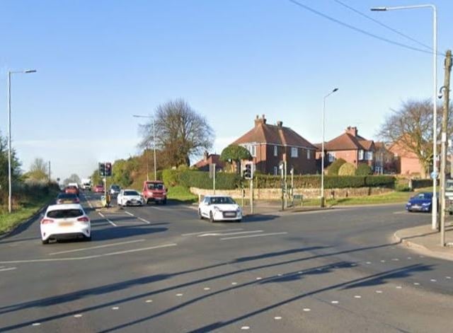 Derby Road, Kikrby at junction with Diamond Avenue