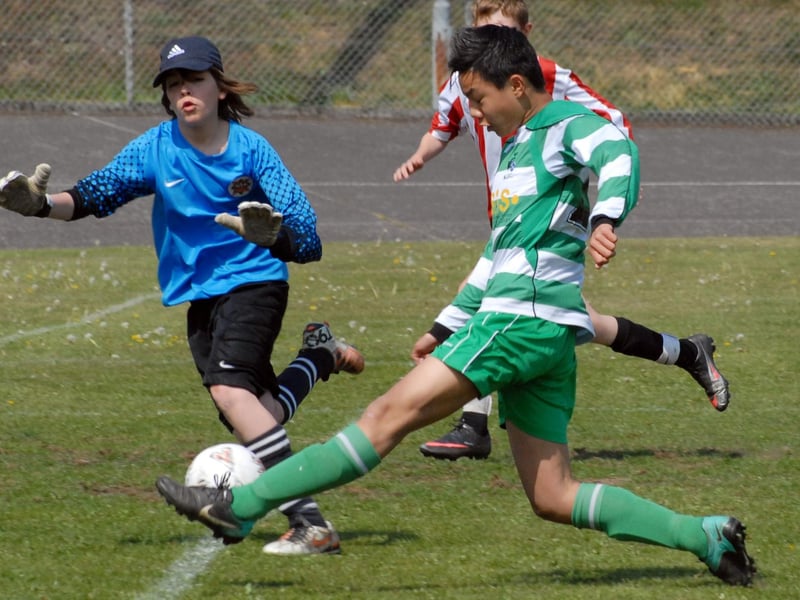 Skegby Colts V Walesby Juniors in Under 13 Div 1 of the Chad Supplementary Cup finals.