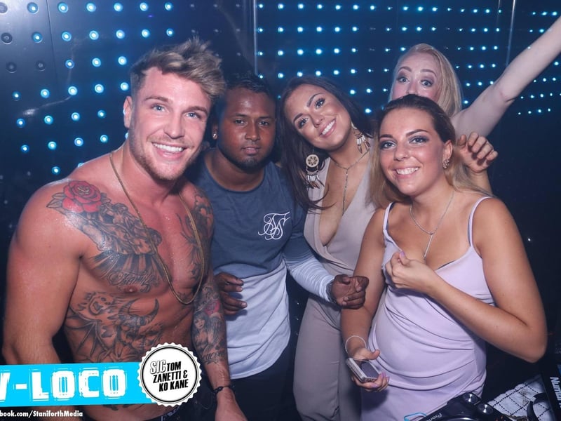 Having some photos with the crowd
