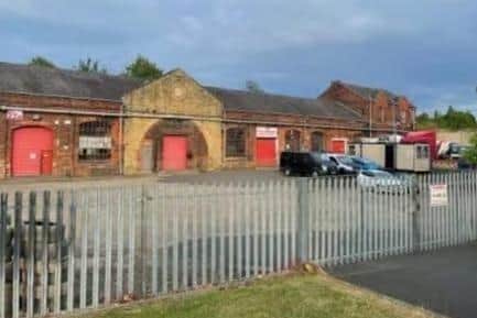 Bolsover Colliery buildings at a site that has been earmarked for a new Enterprise Scheme at Bolsover Business Park, on Woodhouse Lane, Bolsover.
