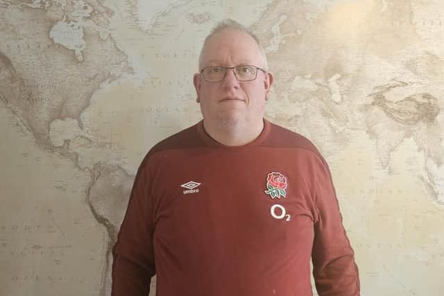 Peter Cowen, 49, joined the MAN v FAT Football Mansfield in October 2023, weighing over 21.5 stone