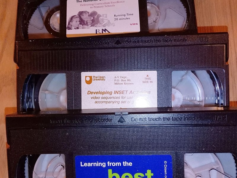 Who can remember VHS video tapes?