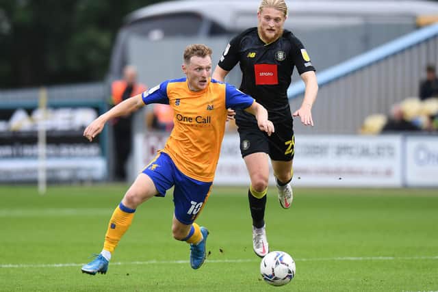 George Maris - ready for a Mansfield Town return.