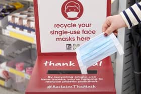 Wilkos stores in Mansfield and Sutton are part of the mask recycling scheme. Photo: Wilko