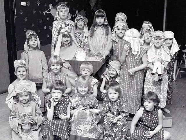 Edwinstowe's St Mary's Infant School nativity.