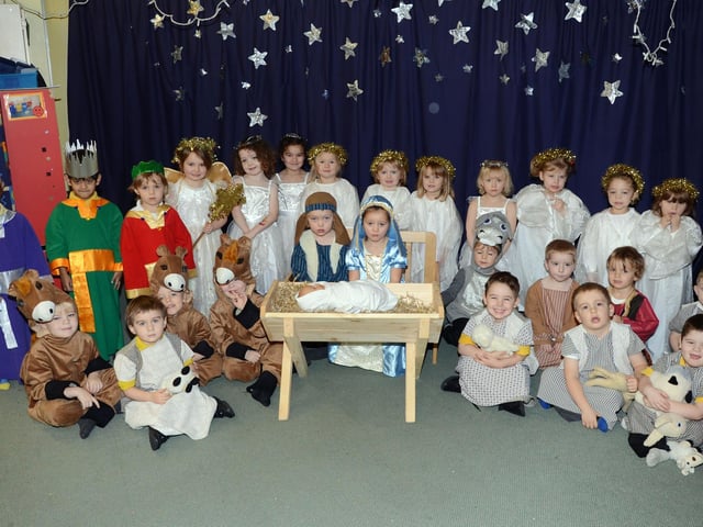 Christmas nativity play at King Edward Primary School in Mansfield in 2012.